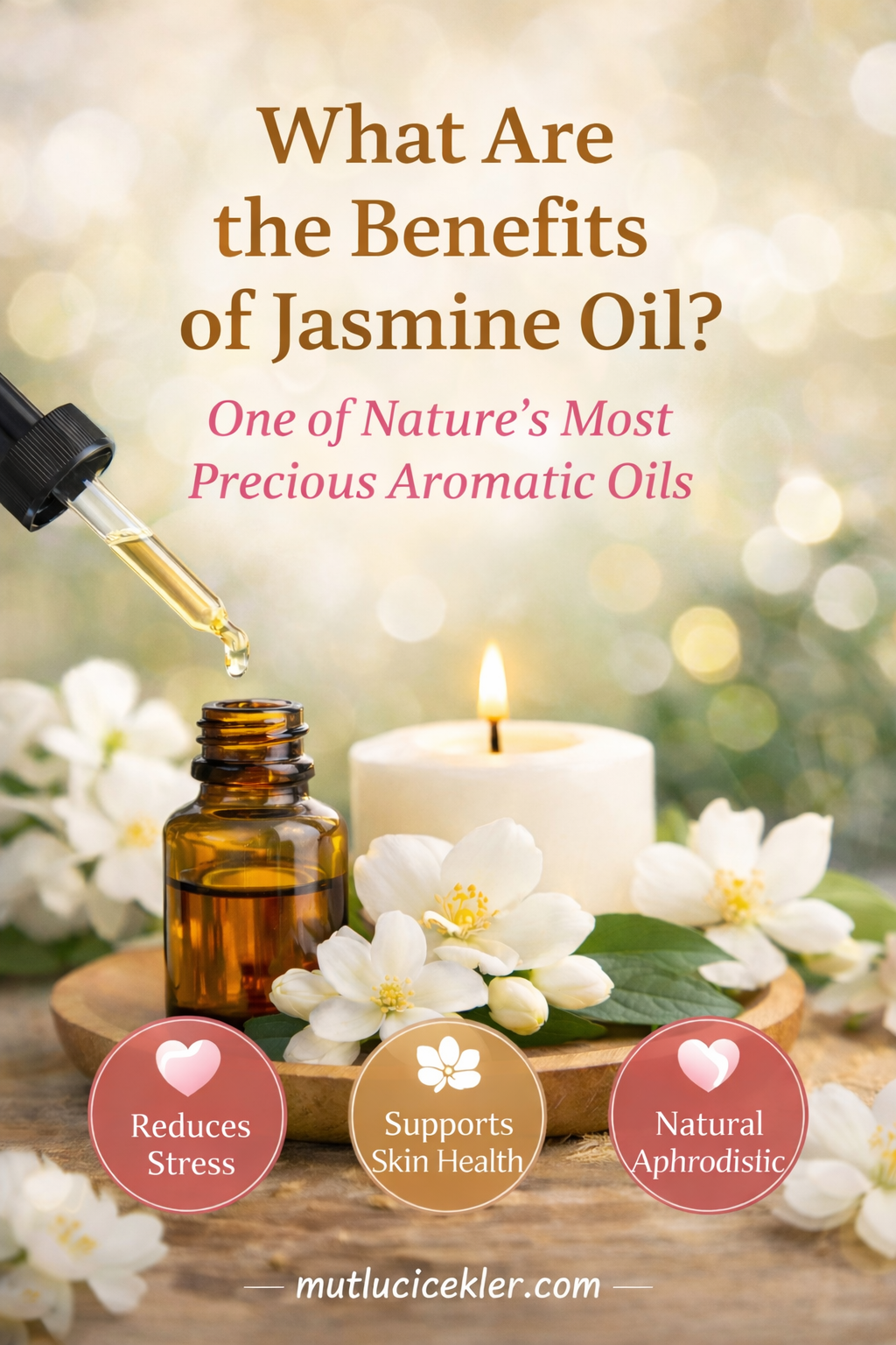 🌸 What Are the Benefits of Jasmine Oil? One of Nature’s Most Precious Aromatic Oils