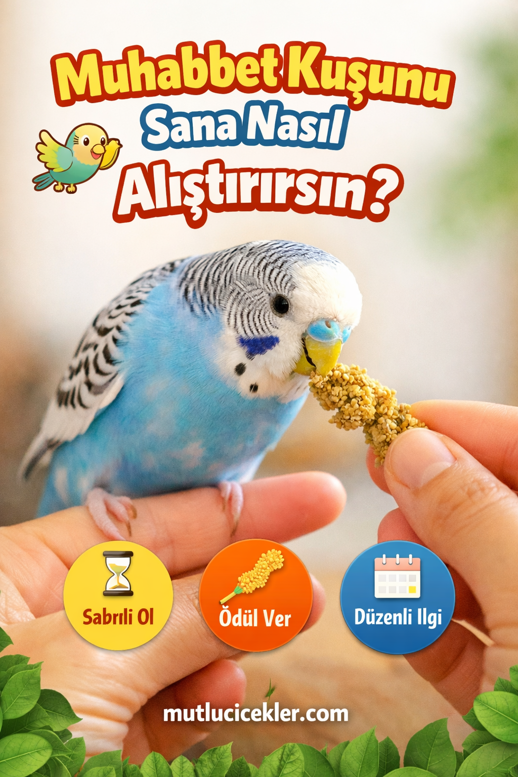 Muhabbet Kuşunu Size Alıştırmanın En Etkili Yolları 🐦