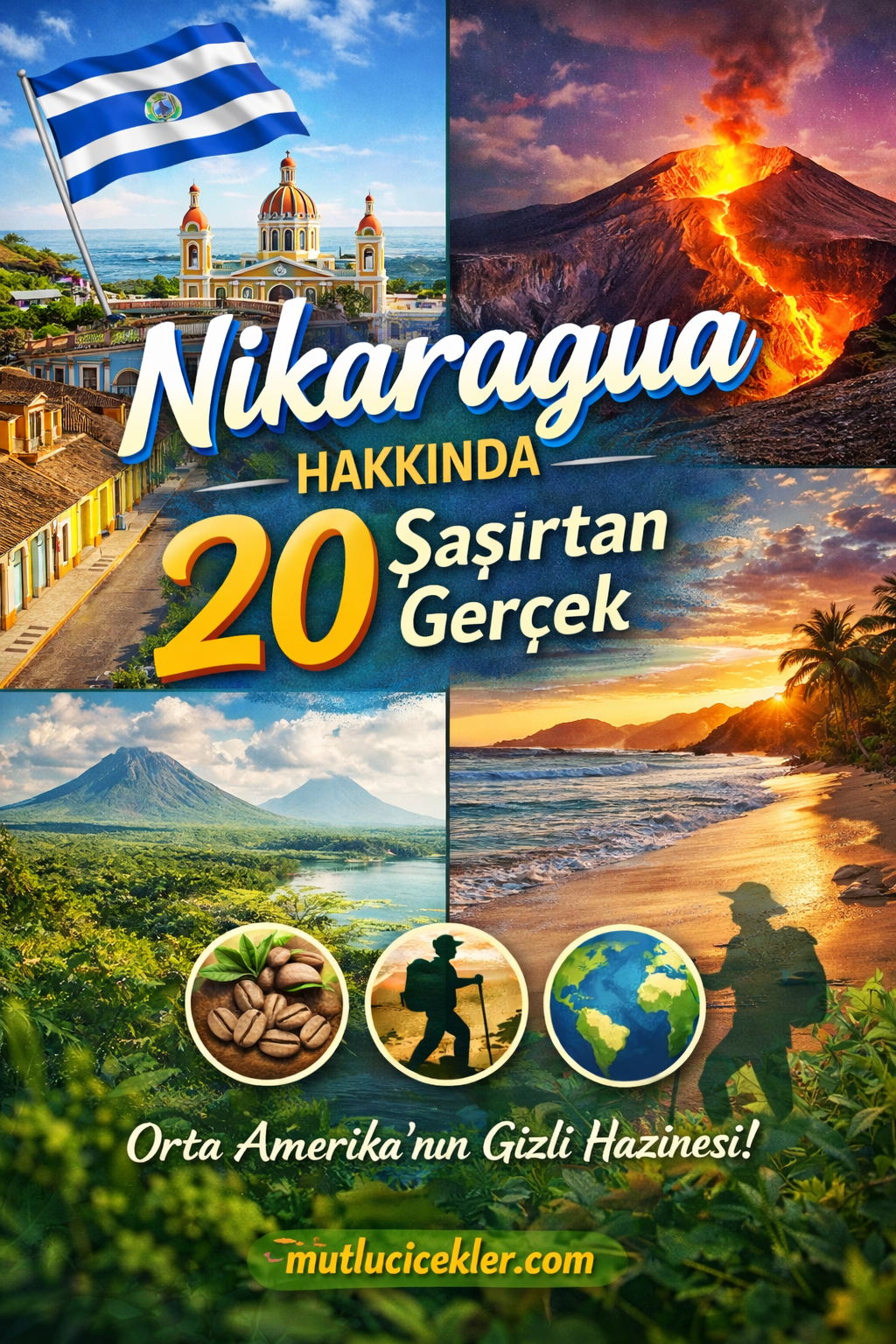 🇳🇮 Nikaragua Hakkında 20 Şaşırtan Gerçek: Orta Amerika’nın Gizli Hazinesi