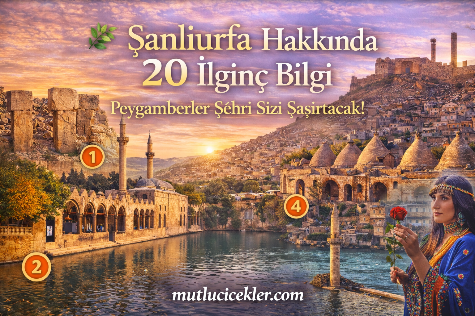 🌿 Şanlıurfa Hakkında 20 İlginç Bilgi: Peygamberler Şehri Sizi Şaşırtacak!