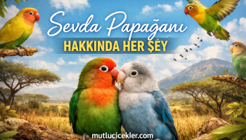 Sevda papağanı (Lovebird / Agapornis) bakımı ve özellikleri rehberi kapak görseli