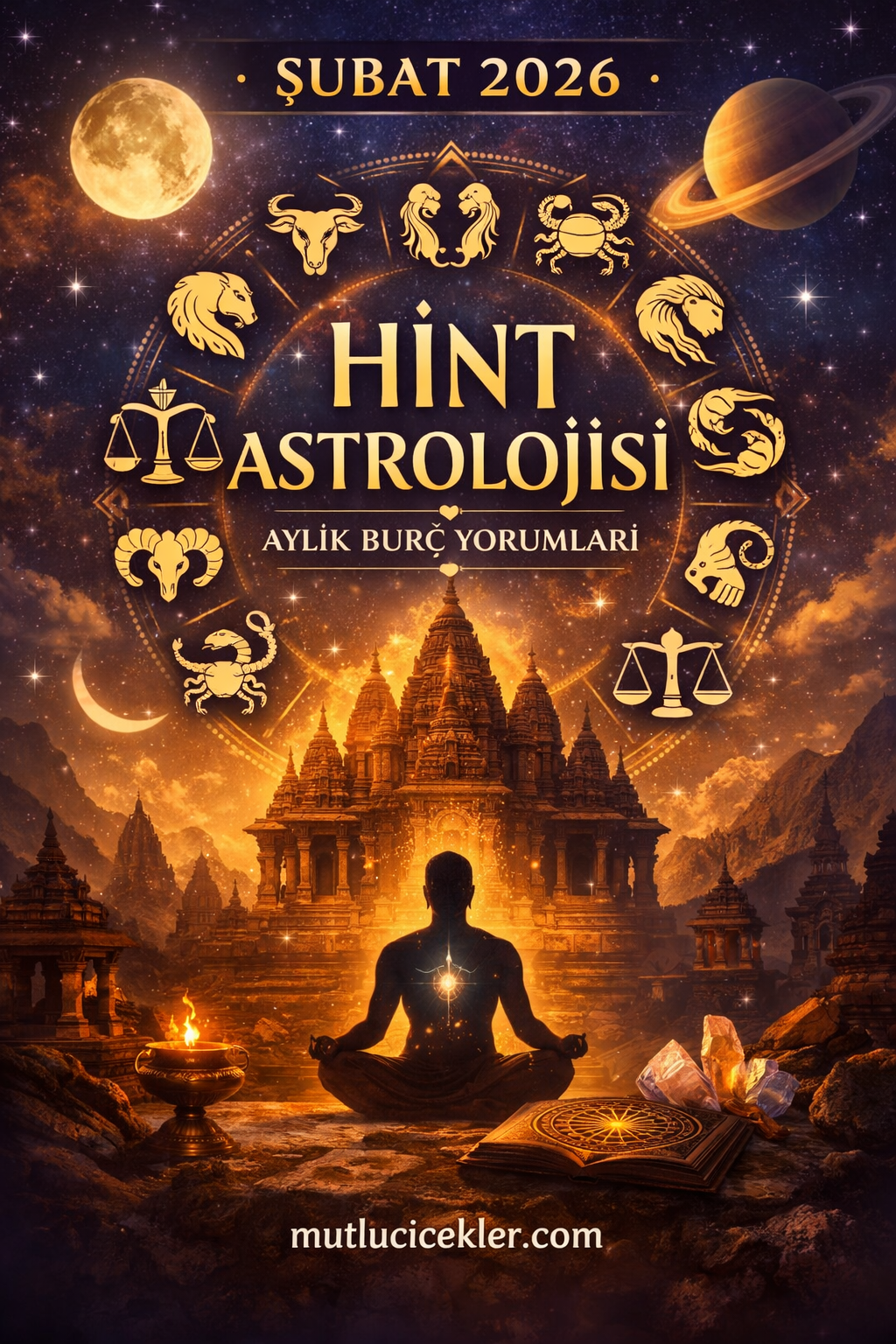 Şubat 2026 Hint Astrolojisine Göre Aylık Burç Yorumları