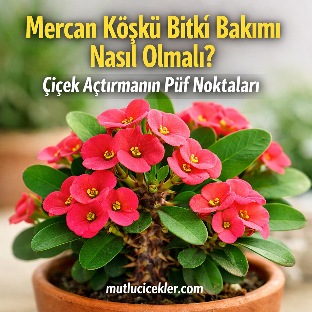 Mercanköşk Bitki Bakımı Nasıl Olmalıdır?