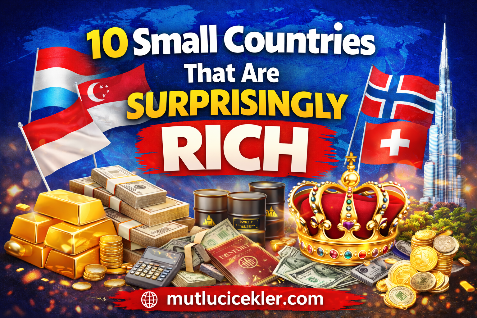 🌍 10 Small Countries That Are Surprisingly Rich