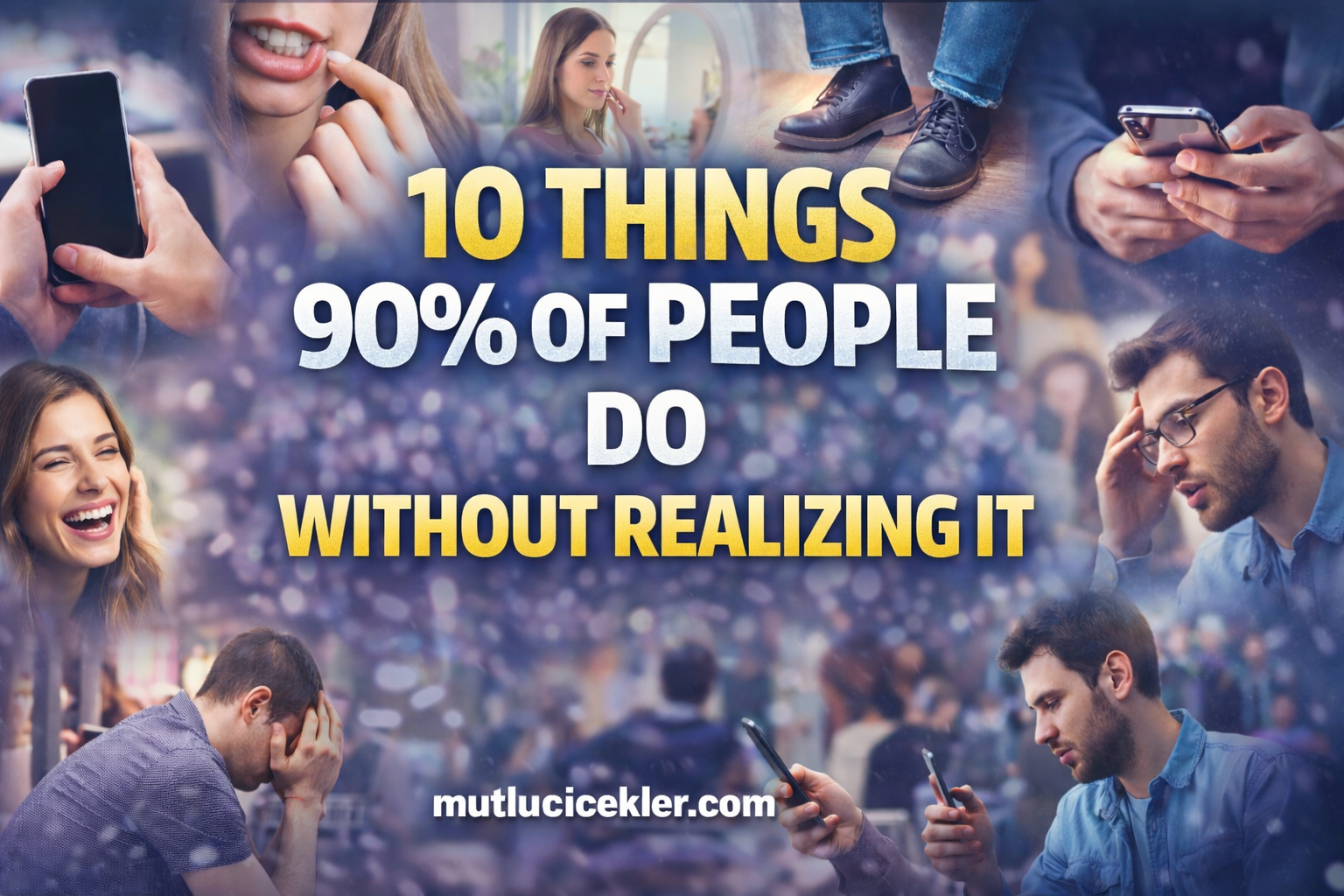 🧠 10 Things 90% of People Do Without Realizing It