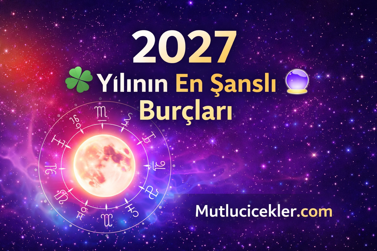 🍀 2027 Yılının En Şanslı Burçları: Yıldızların Favorileri Kimler?