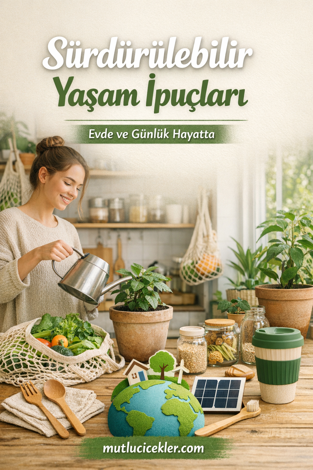 Sürdürülebilir Yaşam İpuçları: Evde ve Günlük Hayatta Çevre Dostu Adımlar