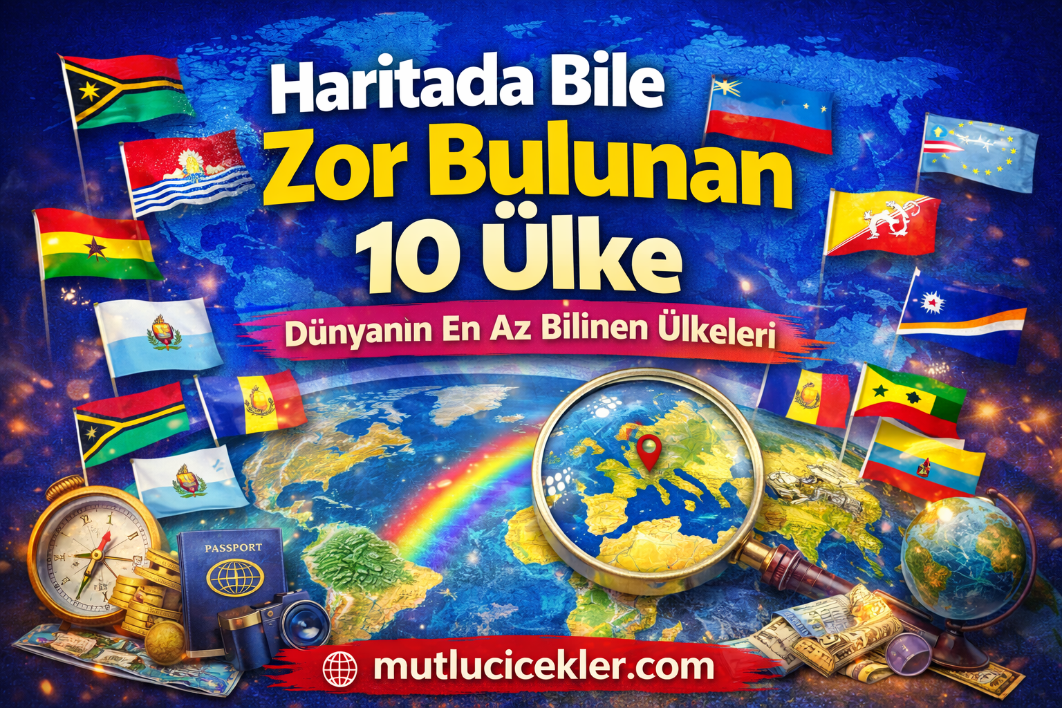 🌍 Haritada Bile Zor Bulunan 10 Ülke – Dünyanın En Az Bilinen Ülkeleri