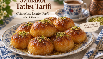 Geleneksel Üsküp usulü Samakof tatlısı tarifi