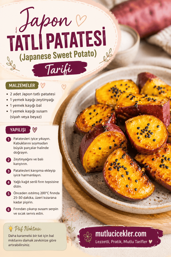 japon tatlı patatesi tarifi
