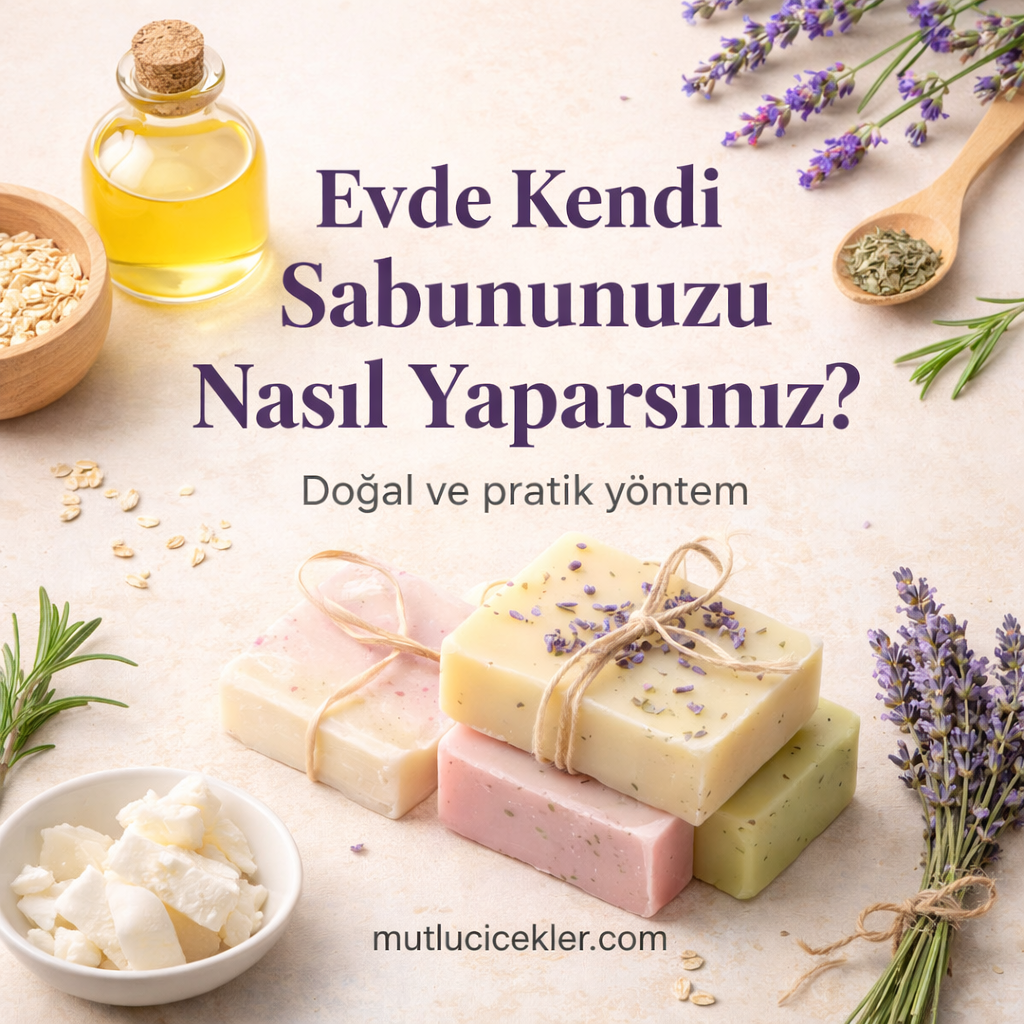 Evde Kendi Sabununuzu Nasıl Yaparsınız?