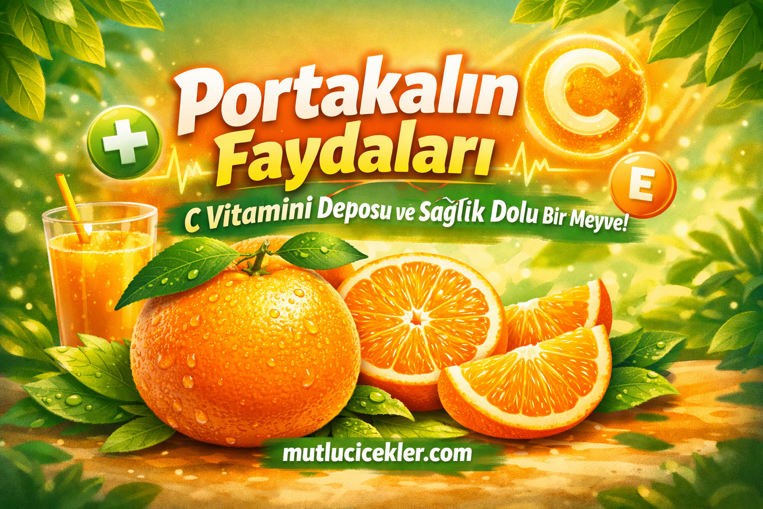 Portakalın Faydaları: C Vitamini Deposu ve Sağlık Dolu Bir Meyve 🍊