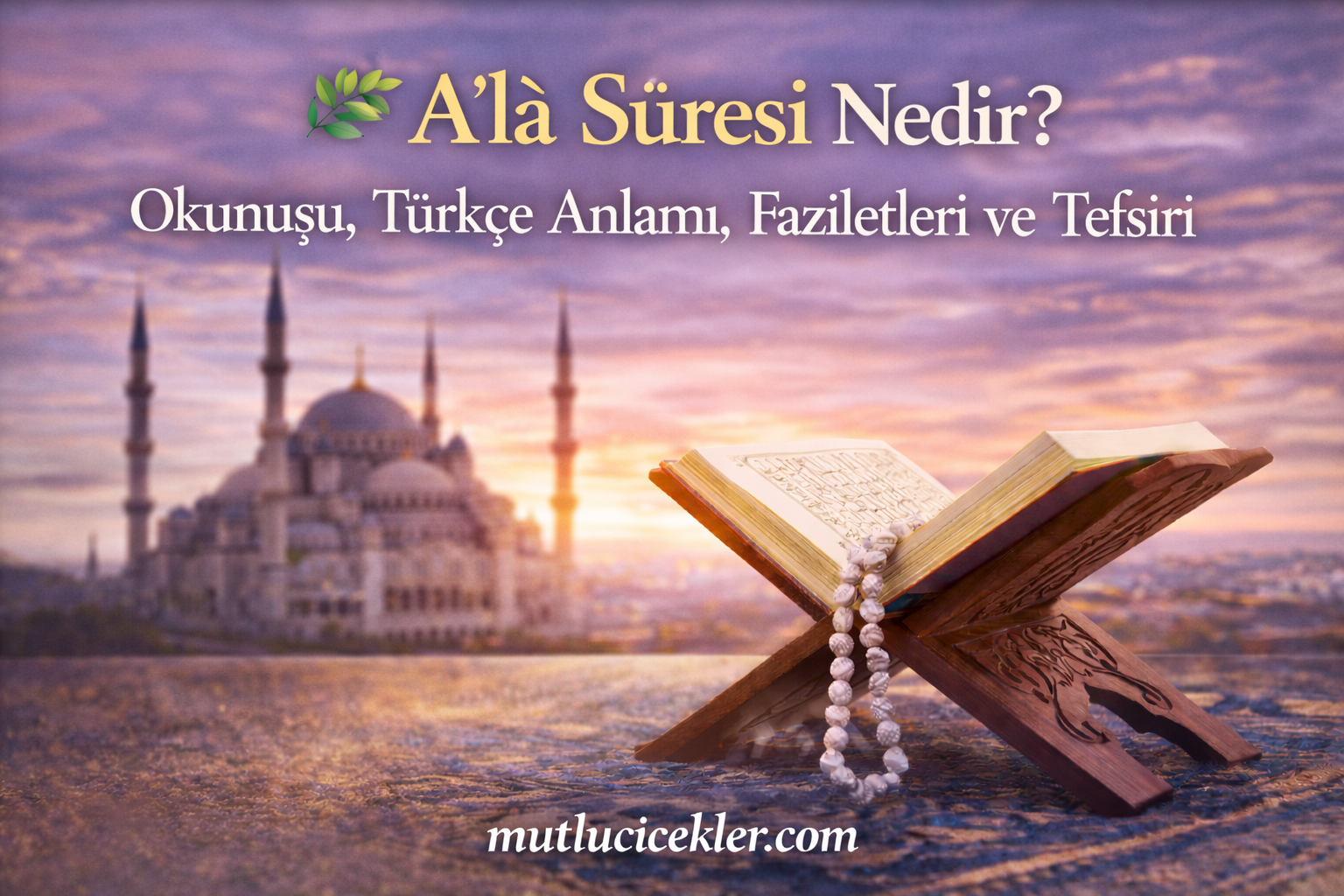 📖 A’lâ Sûresi Nedir? Okunuşu, Türkçe Anlamı, Faziletleri ve Tefsiri