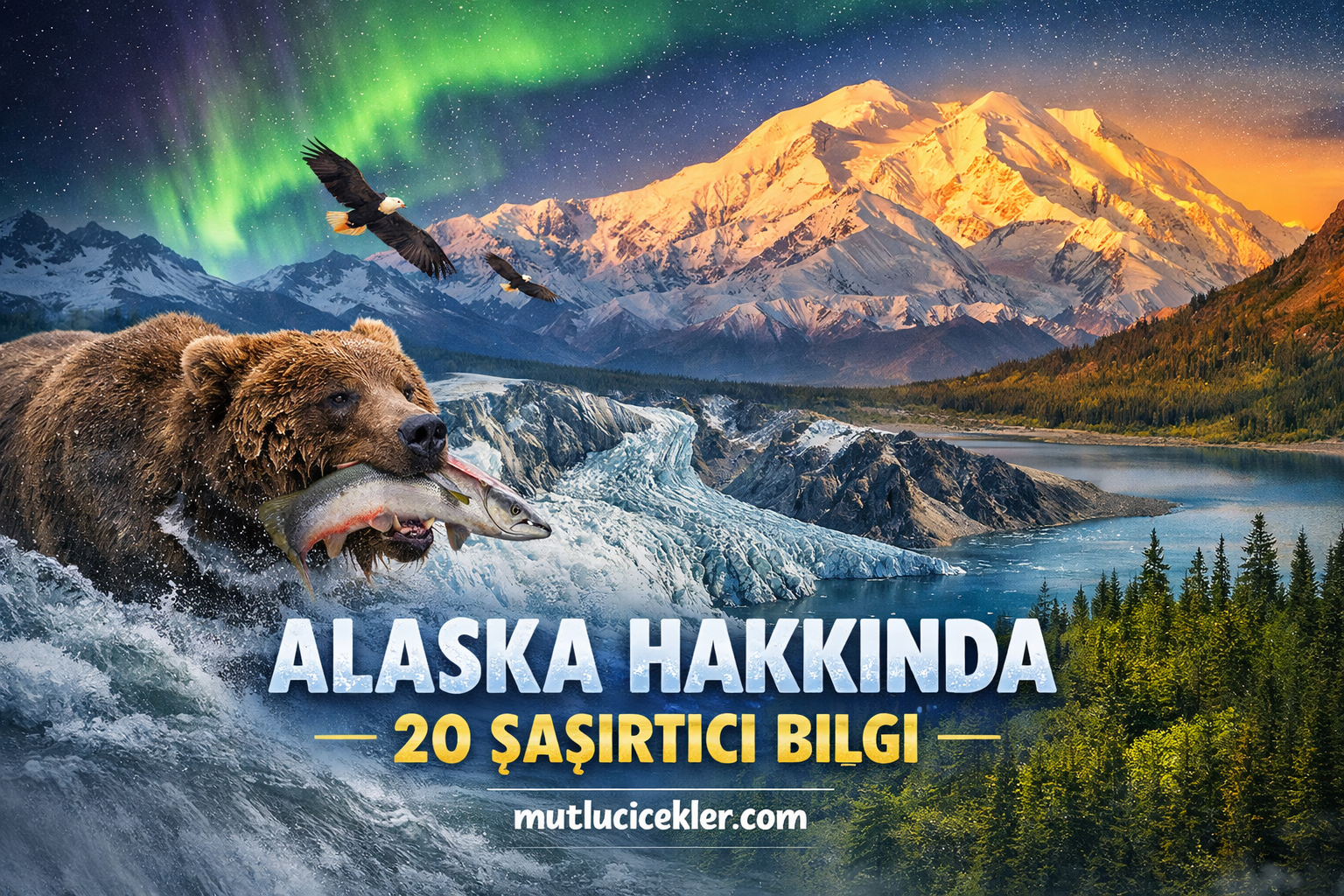 ❄️ Alaska Hakkında 20 Şaşırtıcı Bilgi: Doğanın En Vahşi ve Büyüleyici Yüzü!