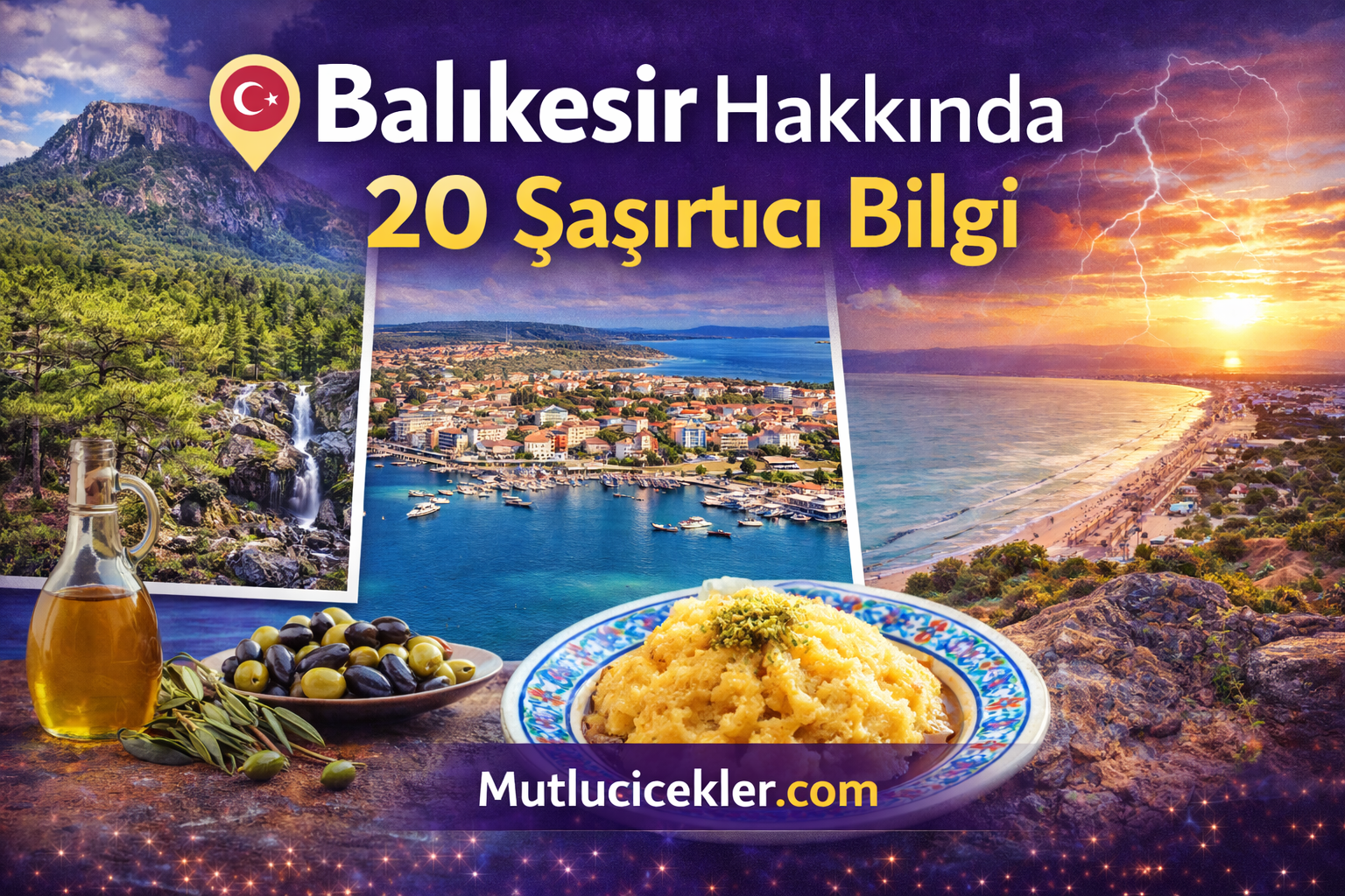 🌊 Balıkesir Hakkında 20 Şaşırtıcı Bilgi: İki Denize Açılan Ege ve Marmara’nın Gizli Gücü!