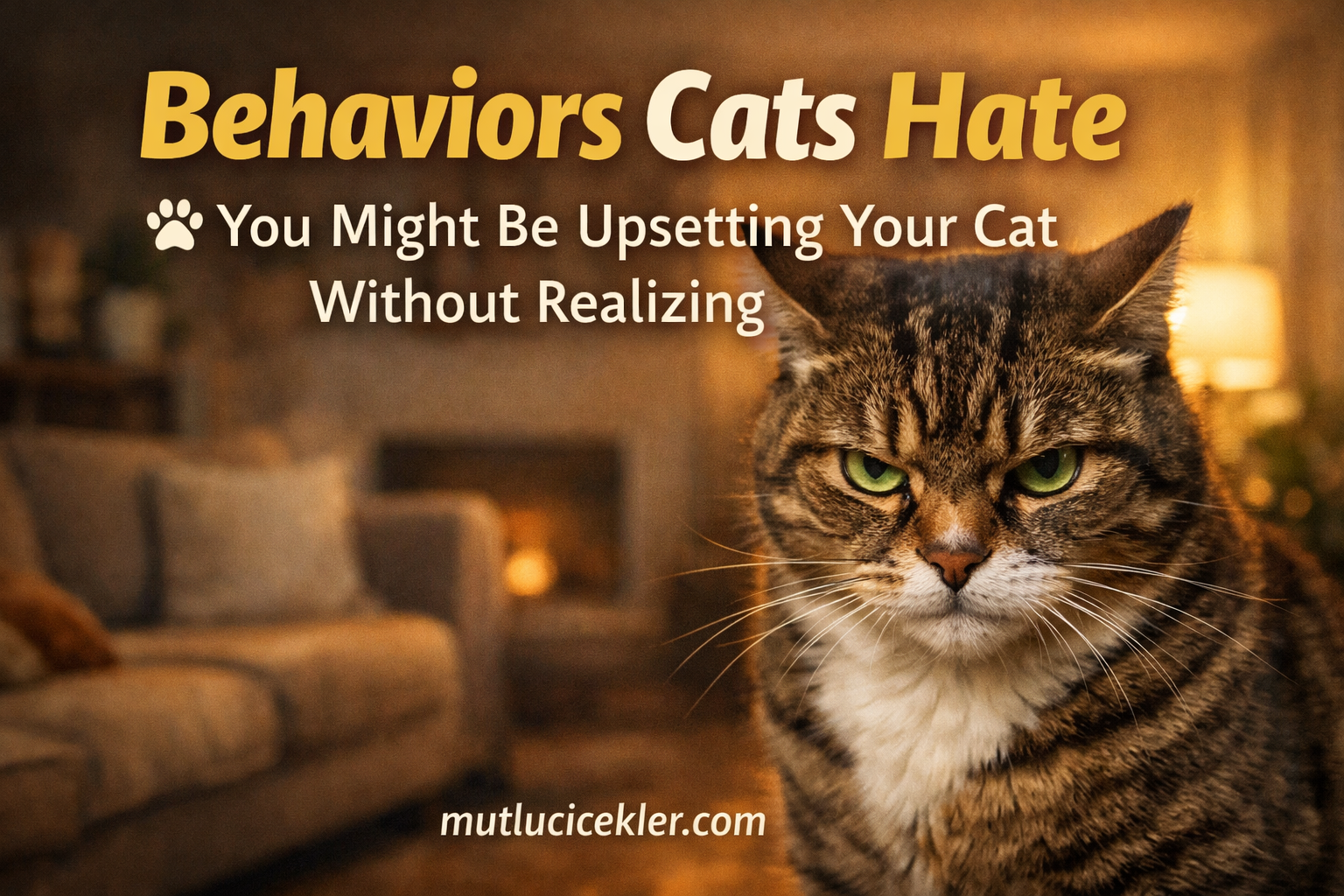 Behaviors Cats Hate: You Might Be Upsetting Your Cat Without Realizing 🐱
