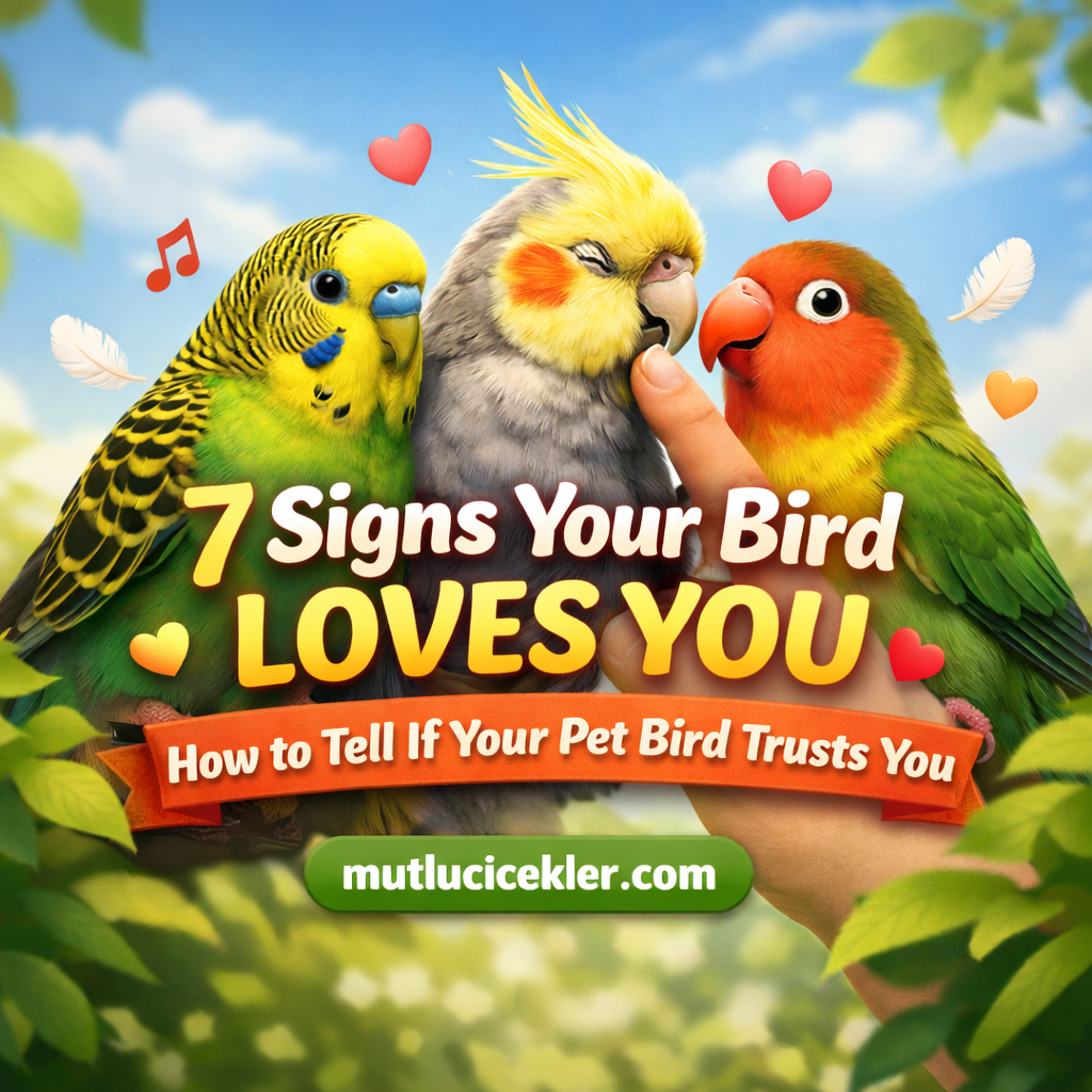 🐦 7 Signs Your Bird Loves You (How to Tell If Your Pet Bird Trusts You)
