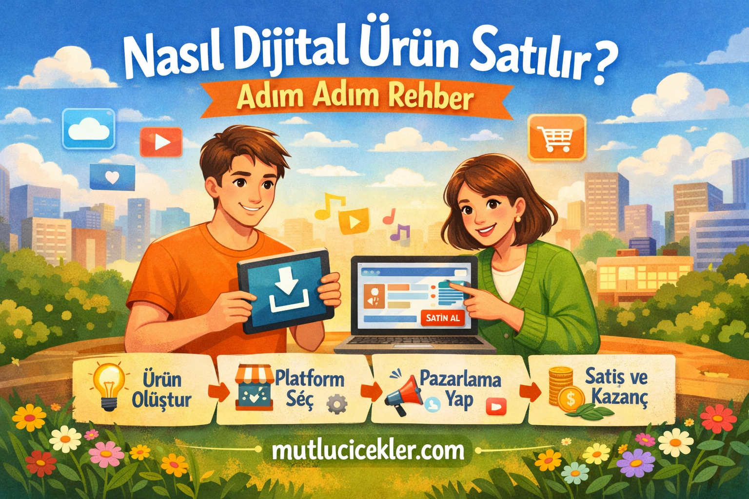 Nasıl Dijital Ürün Satılır? Adım Adım Rehber