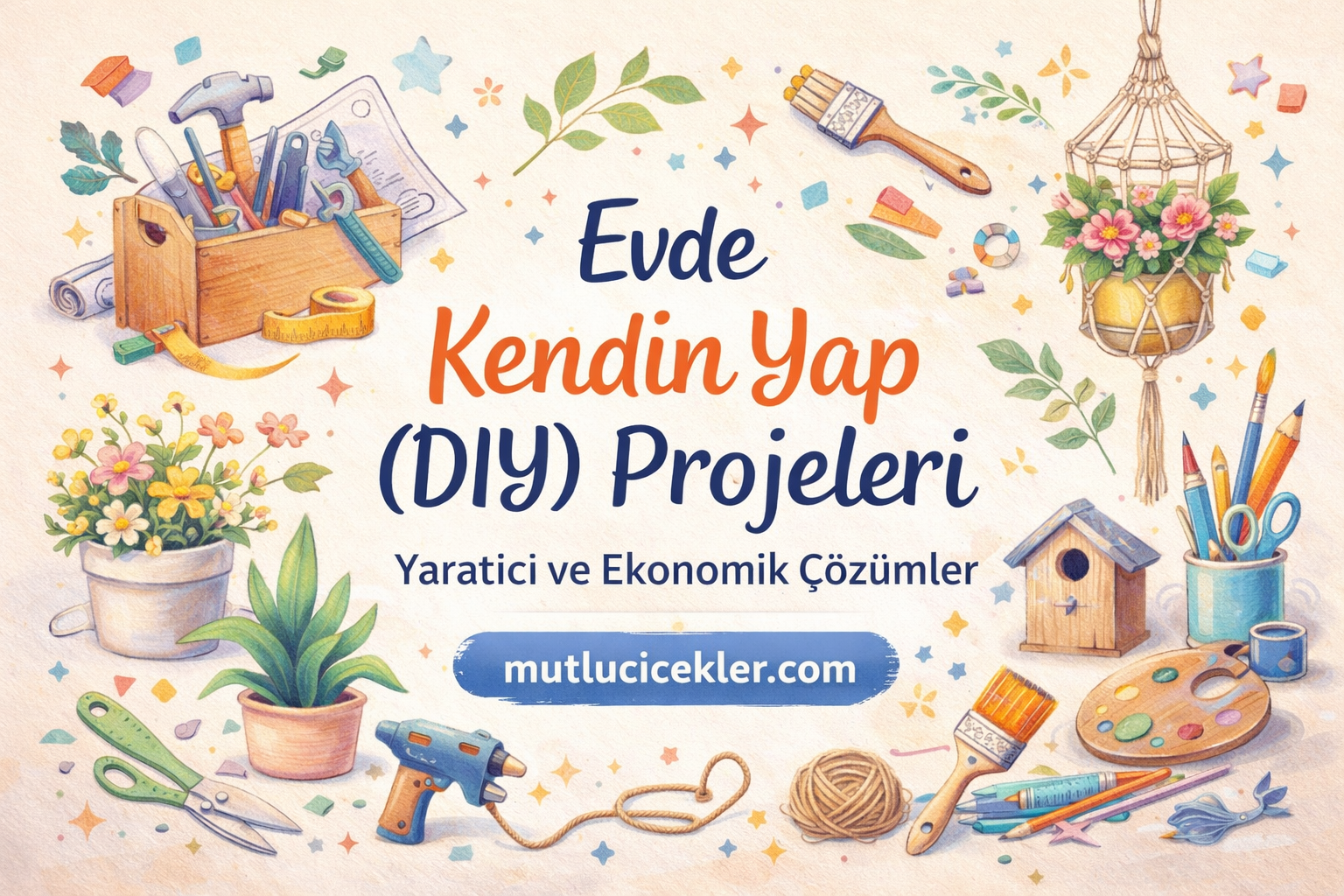 Evde Kendin Yap (DIY) Projeleri: Yaratıcı ve Ekonomik Çözümler