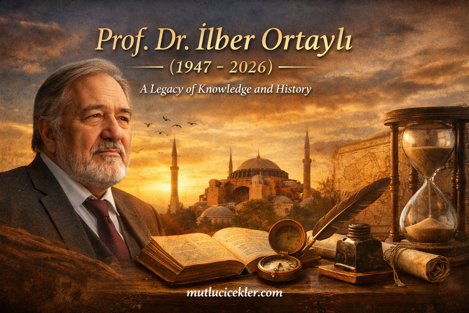 📚 Who Was İlber Ortaylı? (1947-2026) His Life, Works, Academic Legacy and the Great Impact He Left on Turkish History