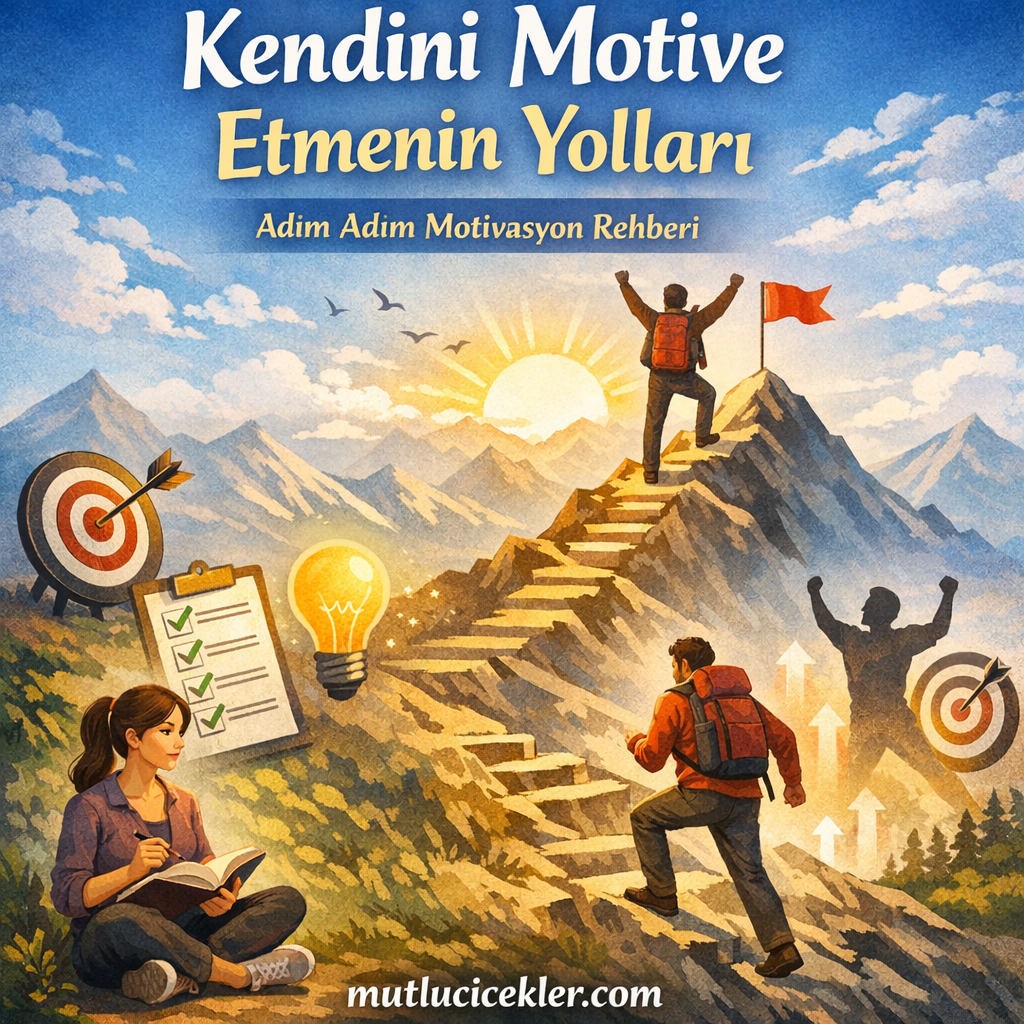 Nasıl Kendinizi Motive Edersiniz? Adım Adım Rehber