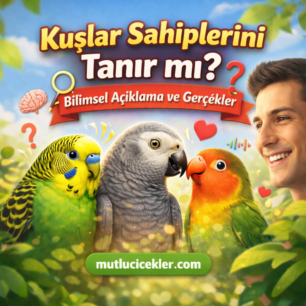 🐦 Kuşlar Sahiplerini Tanır mı? (Bilimsel Açıklama ve Gerçekler)