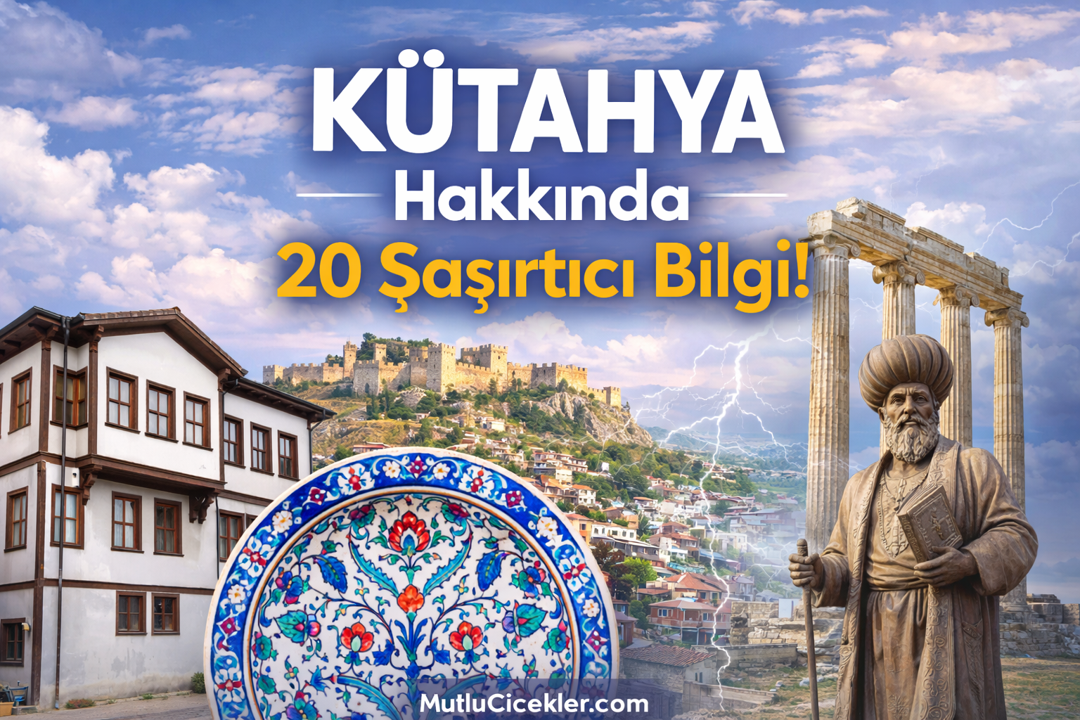 🏺 Kütahya Hakkında 20 Şaşırtıcı Bilgi: Çininin ve Tarihin Şehri!