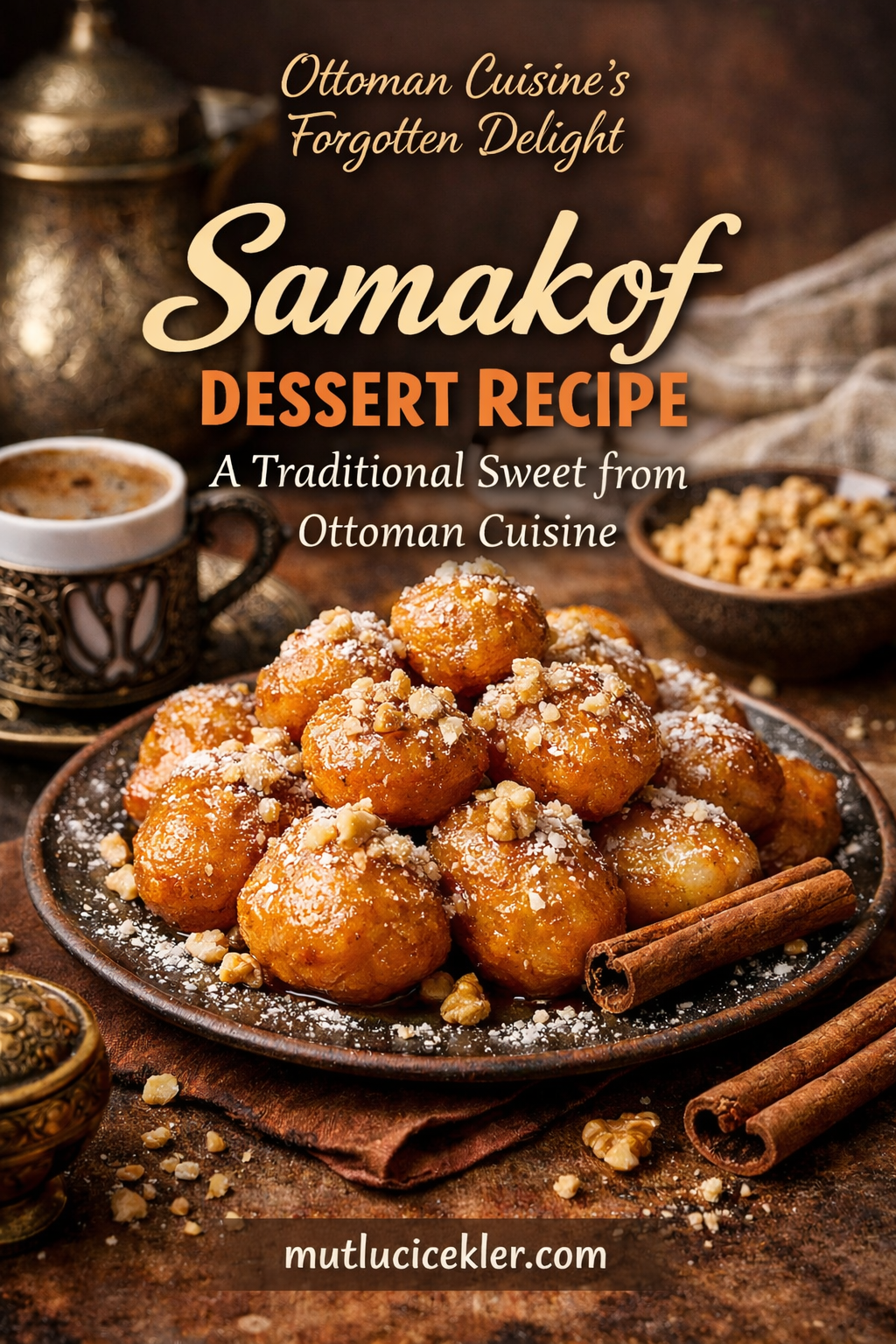 🍯 Samakof Dessert Recipe: A Forgotten Sweet from Ottoman Cuisine