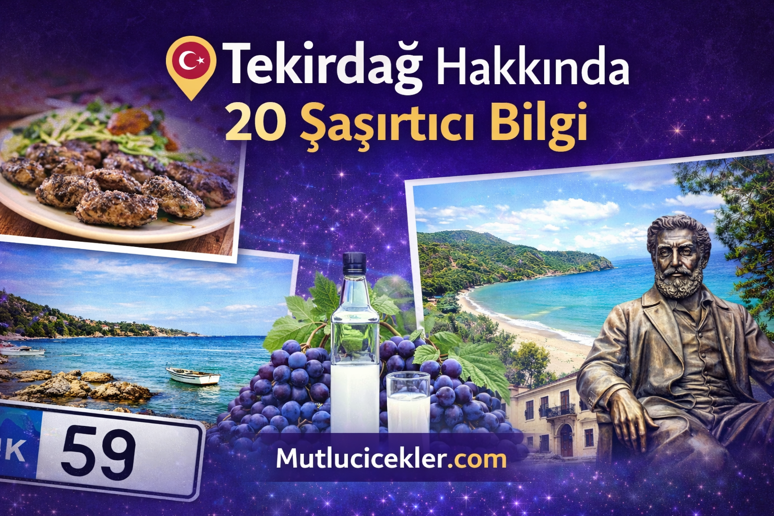 🌊 Tekirdağ Hakkında 20 Şaşırtıcı Bilgi: Trakya’nın Denizle Buluşan Gizli Hazinesi!