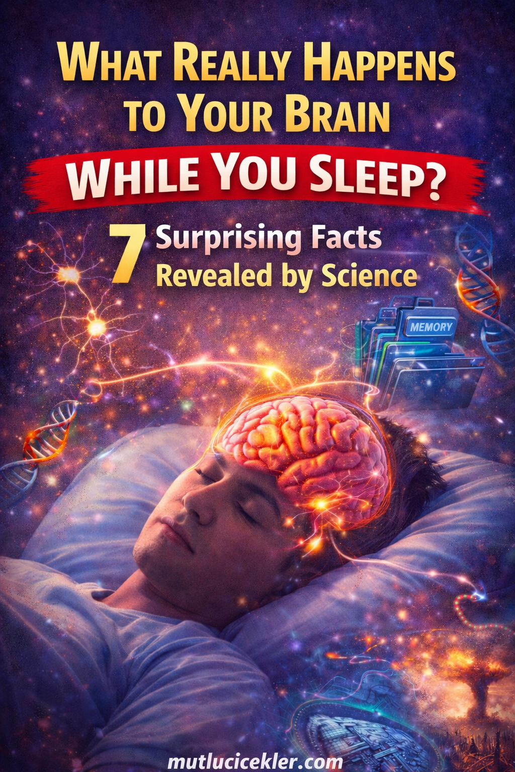 🧠 What Really Happens to Your Brain While You Sleep? 7 Surprising Facts Revealed by Science