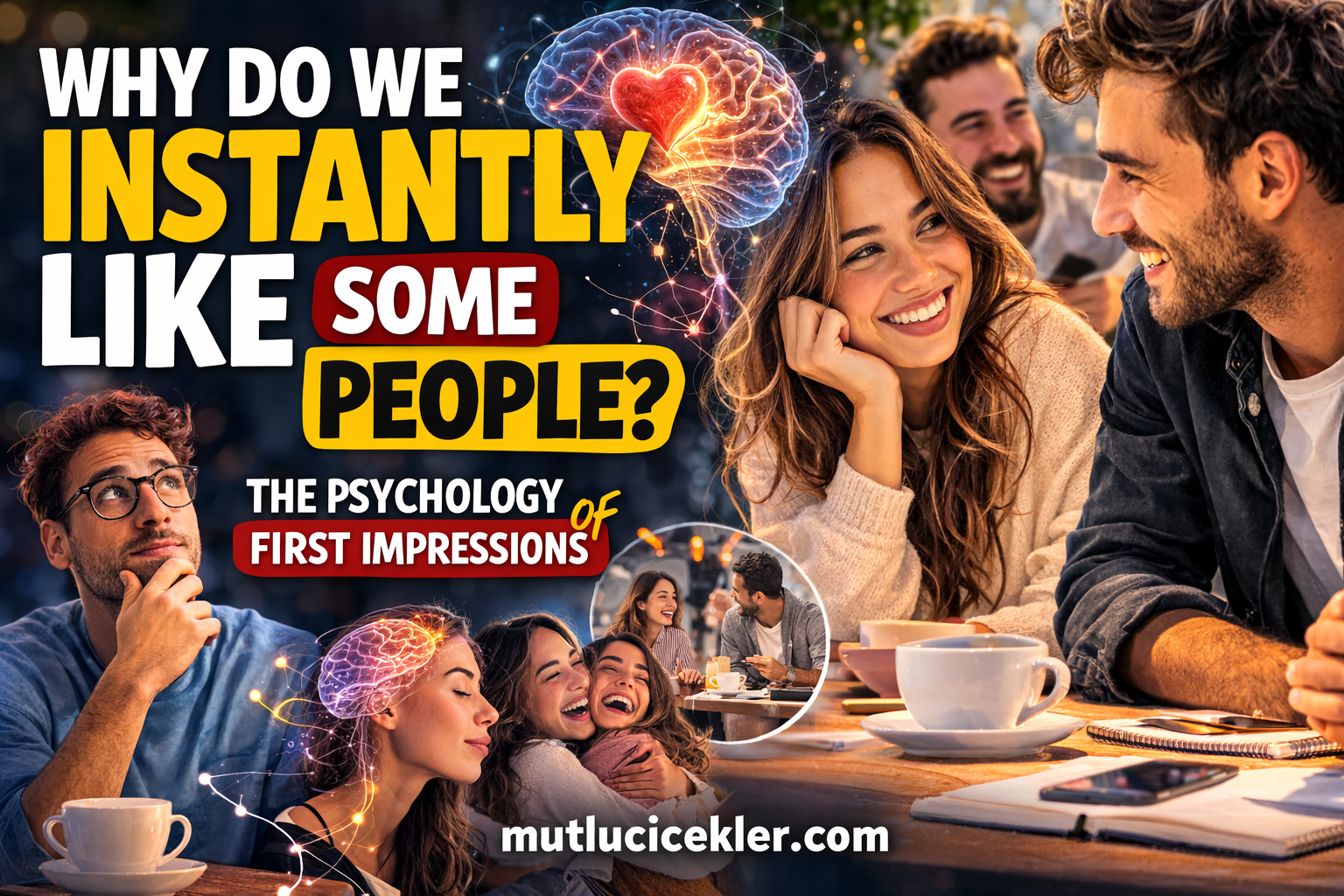 🧠 Why Do We Instantly Like Some People? The Psychology of First Impressions