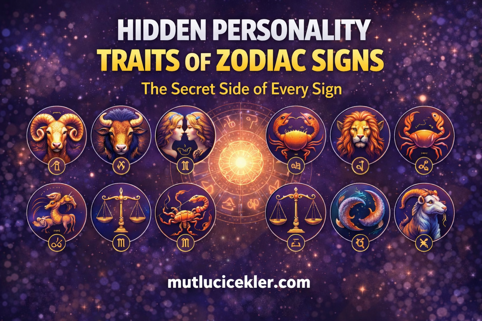 🔮 Hidden Personality Traits of Zodiac Signs: The Secret Side of Every Sign