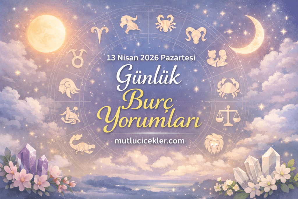 🌟 13 Nisan 2026 Pazartesi Günlük Burç Yorumları | Bugün Seni Neler Bekliyor?