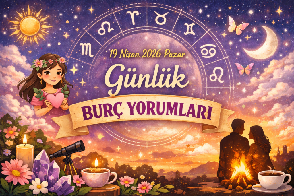 🌟 19 Nisan 2026 Pazar Günlük Burç Yorumları | Bugün Seni Neler Bekliyor?
