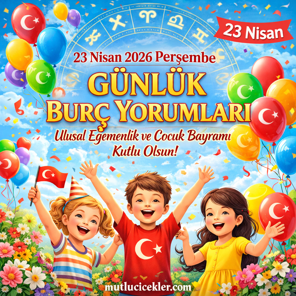 🌟 23 Nisan 2026 Perşembe Günlük Burç Yorumları | Bugün Seni Neler Bekliyor?