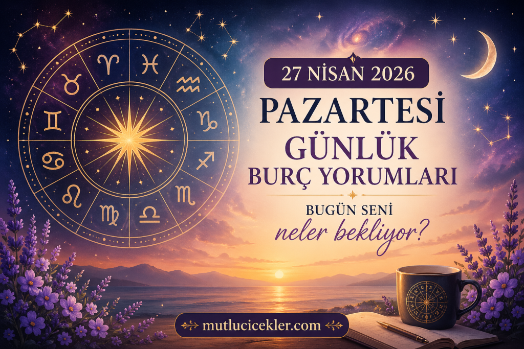 🌟 27 Nisan 2026 Pazartesi Günlük Burç Yorumları | Bugün Seni Neler Bekliyor?