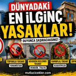 dünyadaki en ilginç 5 yasak