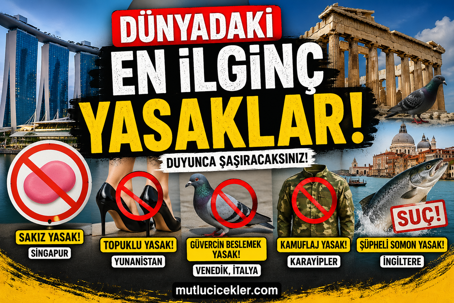 dünyadaki en ilginç 5 yasak