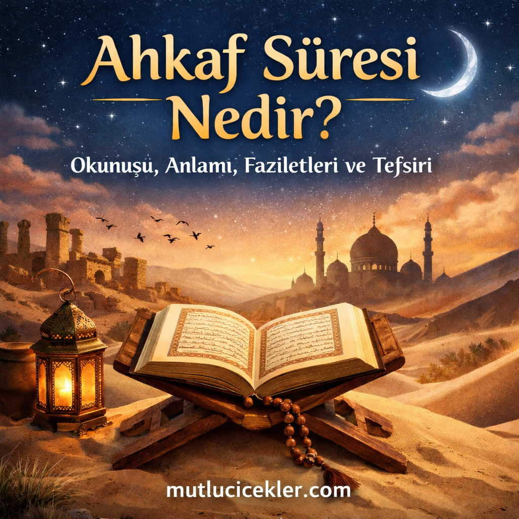 🌙 Ahkaf Sûresi Nedir? Okunuşu, Türkçe Anlamı, Faziletleri ve Tefsiri