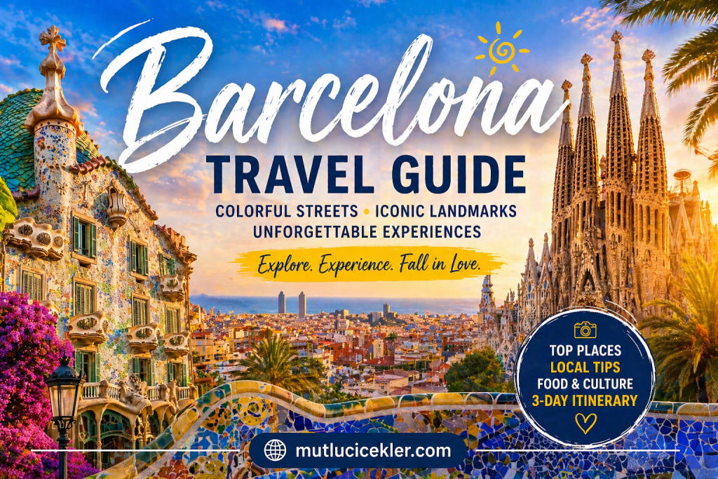 🌆 Barcelona Travel Guide: Colorful Streets, Iconic Landmarks & Unforgettable Experiences