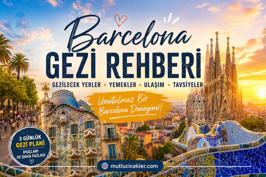 🌆 Barselona Gezi Rehberi: Renkli Sokaklar, Efsane Yapılar ve Unutulmaz Deneyimler