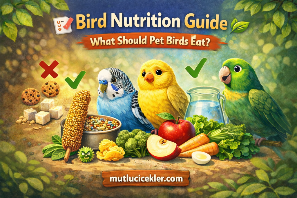 🐦 Bird Nutrition Guide: What Should Pet Birds Eat?