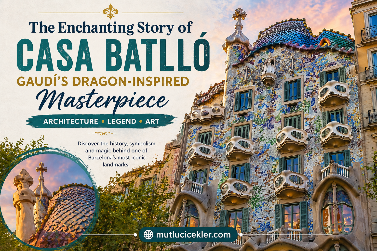 🏰 The Enchanting Story of Casa Batlló: Gaudí’s Masterpiece of Imagination