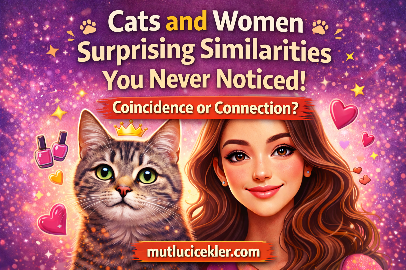 🐱 Cats and Women: Surprising Similarities You Never Noticed!