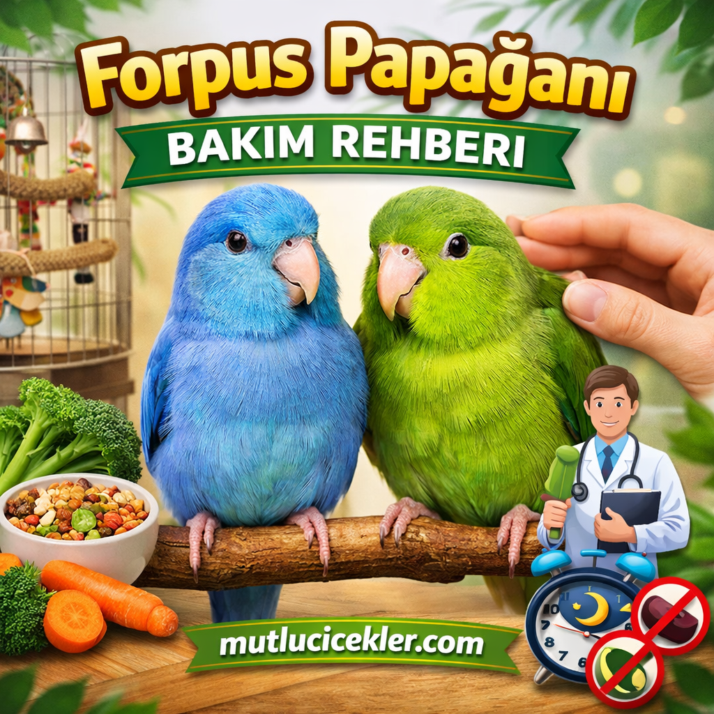 🦜 Forpus Papağanı Bakım Rehberi: Sağlıklı ve Mutlu Bir Forpus İçin Bilmeniz Gereken Her Şey