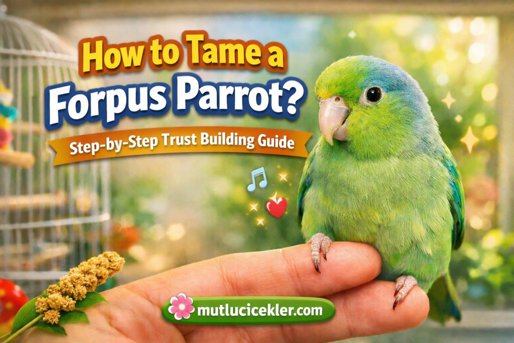 🐦 How to Tame a Forpus Parrot? Step-by-Step Trust Building Guide