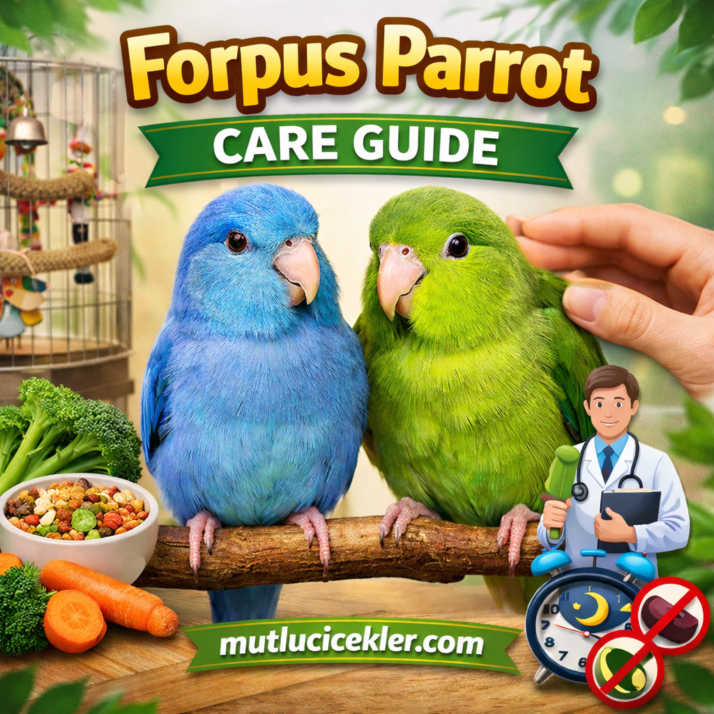 🦜 Forpus Parrot Care Guide: Everything You Need for a Happy and Healthy Parrotlet