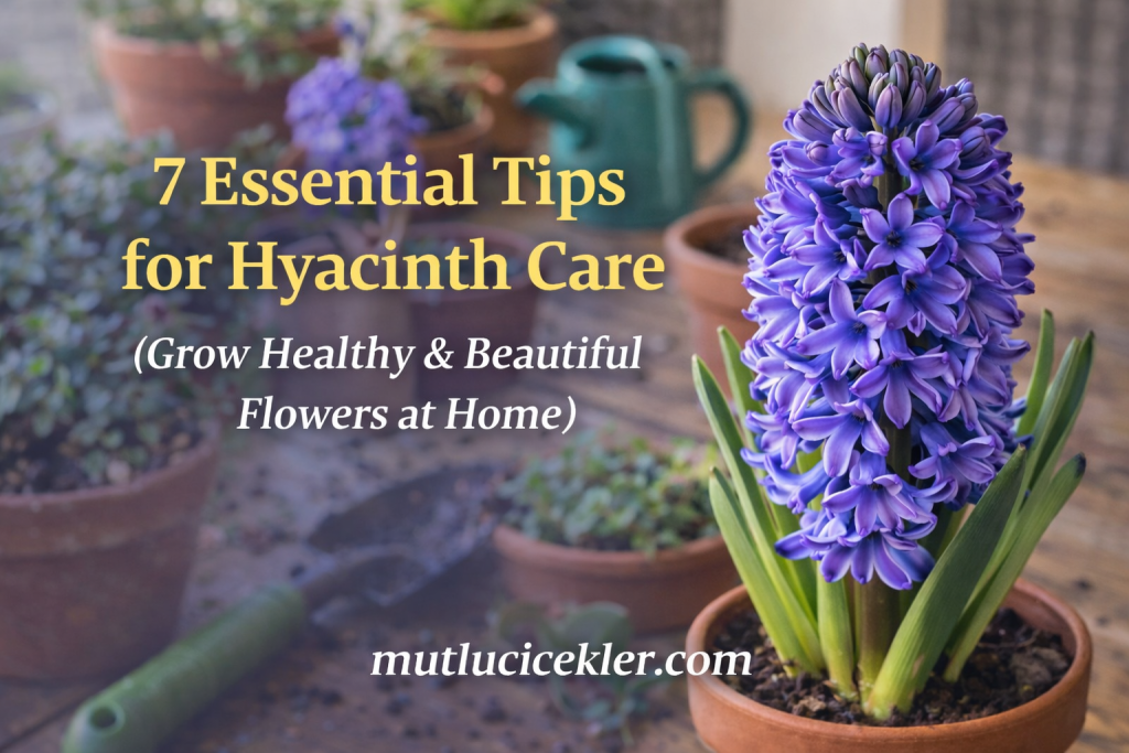 🌸 7 Essential Tips for Hyacinth Care (Grow Healthy & Beautiful Flowers at Home)
