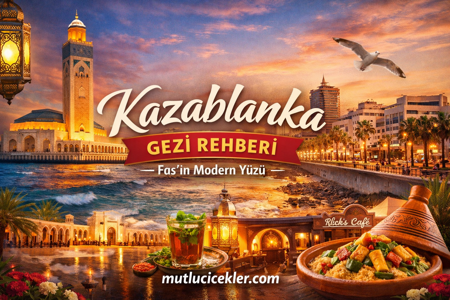 🌴 Kazablanka Gezi Rehberi: Fas’ın Modern Yüzünü Keşfetmeye Hazır mısın?