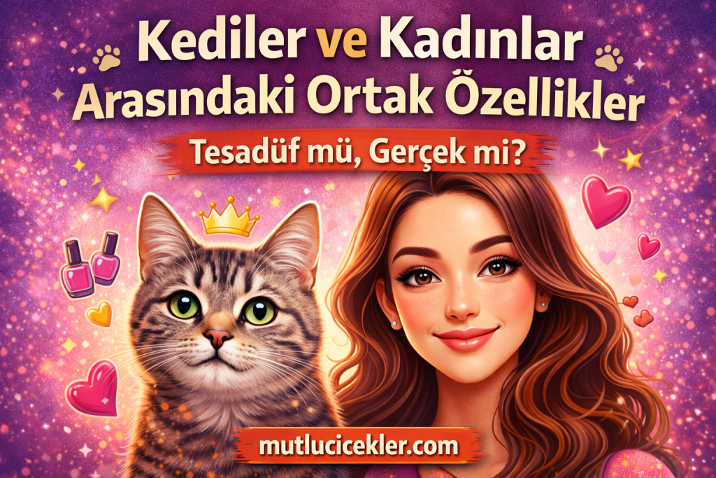 🐱 Kediler ve Kadınlar Arasındaki Ortak Özellikler: Tesadüf mü, Gerçek mi?